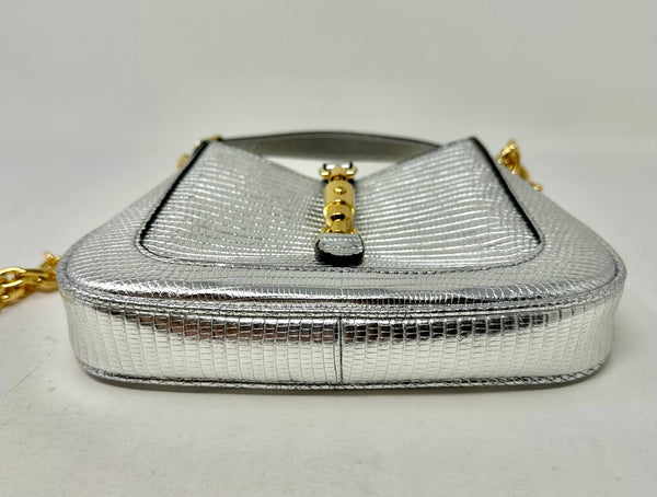GUCCI-Silver Lizard Bag-Small