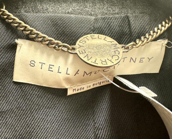 STELLA MCCARTNEY-Dark Grey Blazer-Size 44