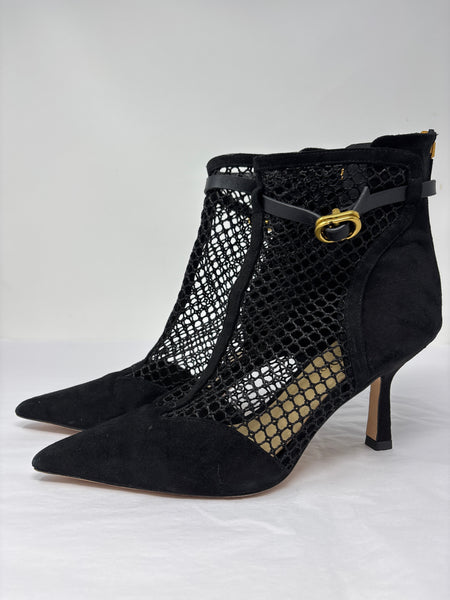 Christian Dior-l Suede Resille Booties -  size 40 D