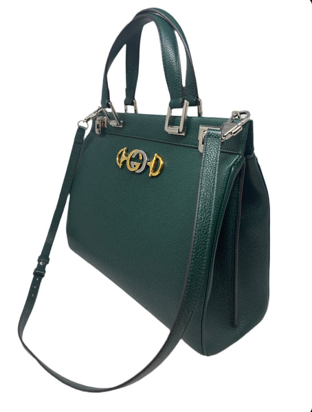 Gucci Zumi Top Handle Tote Bag Sz-Medium