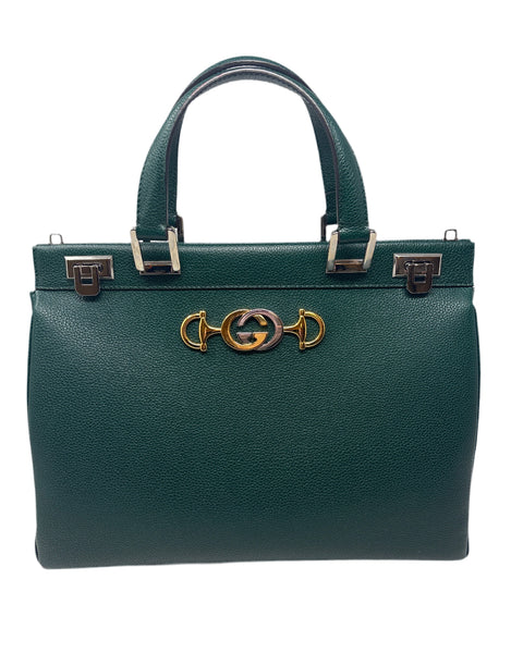 Gucci Zumi Top Handle Tote Bag Sz-Medium
