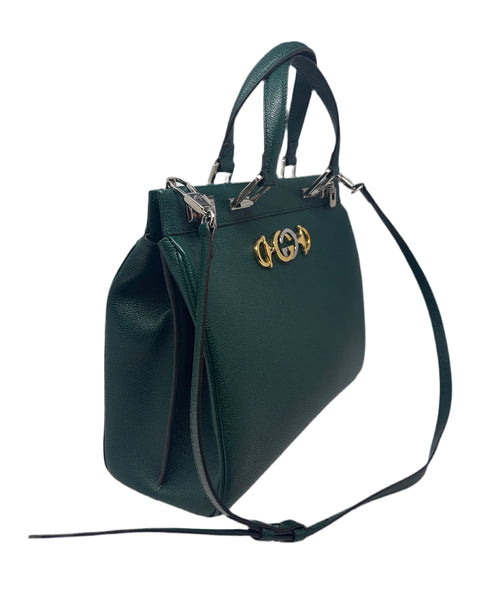 Gucci Zumi Top Handle Tote Bag Sz-Medium
