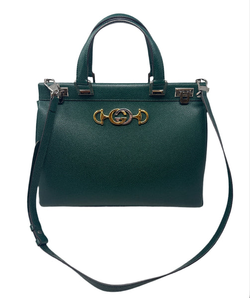 Gucci Zumi Top Handle Tote Bag Sz-Medium