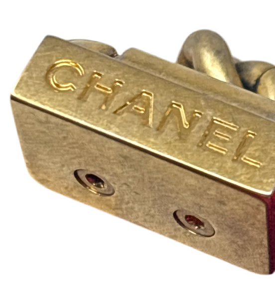 Chanel Red Leather Mini Quilted Boy Bag with Gold Hardware