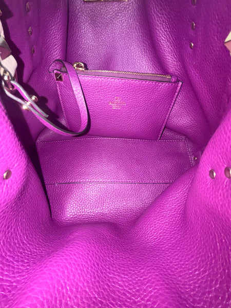 Valetino Caravani Rockstud Tote
