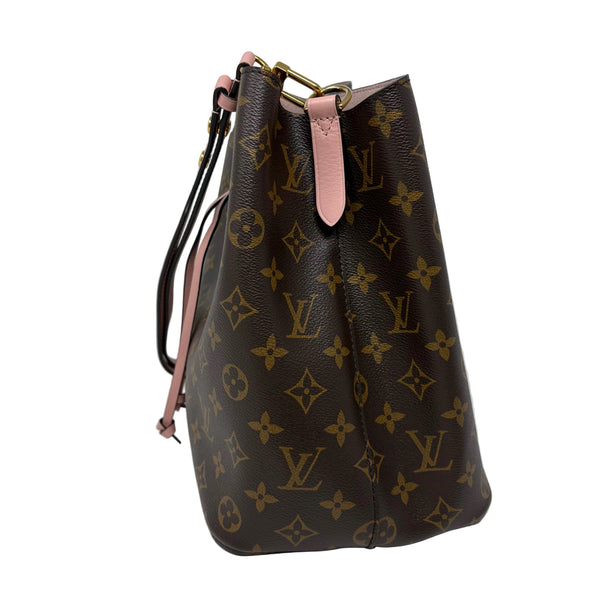 Louis Vuitton-Preloved-Rose Poudre/Monogram Néonoé MM
