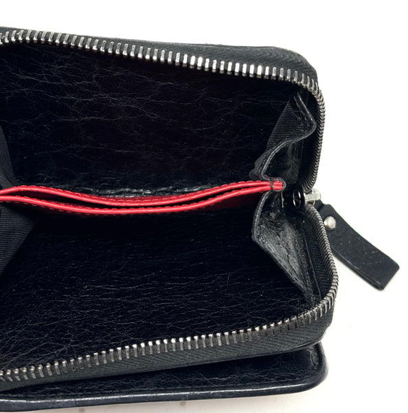 VALENTINO-Black Bi-Fold Wallet