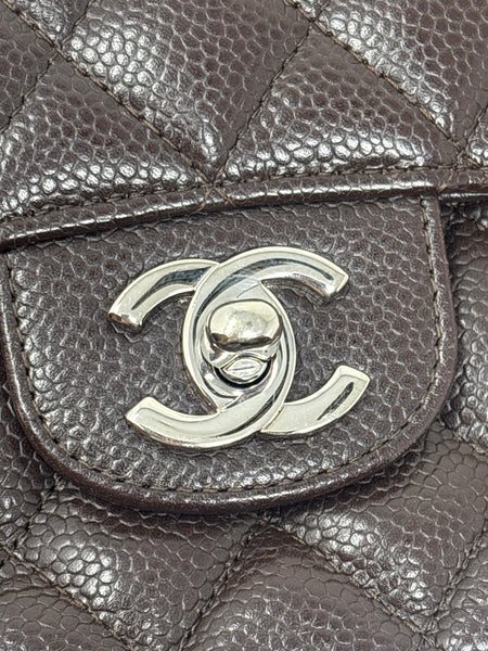 Chanel Caviar Double FlapBoy Sz-Medium