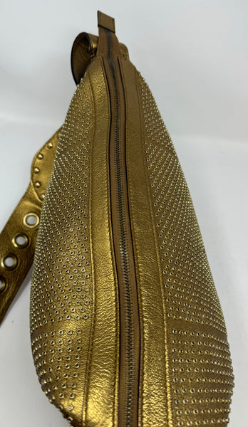 GUCCI-Gold Studded Bag