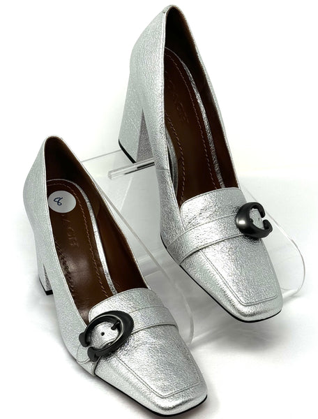 COACH-Silver Pumps-Size 8