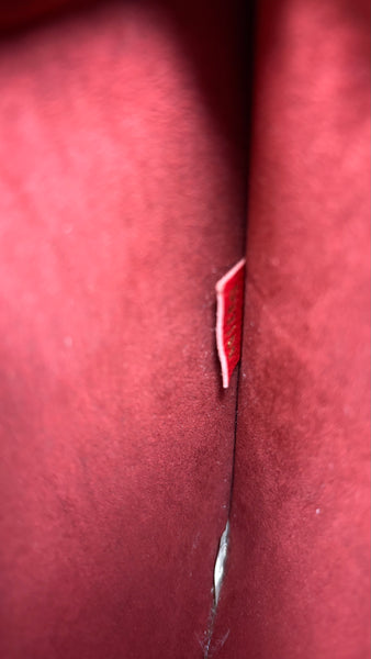 Louis Vuitton-Preloved-Red/Brown Monogrammed Kimono Tote