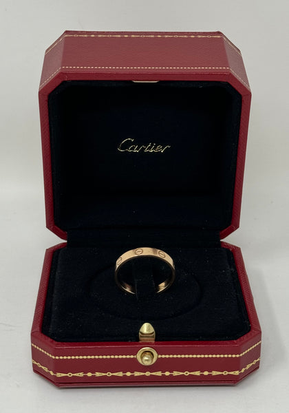 CARTIER-Pink Gold Ring-Size 58