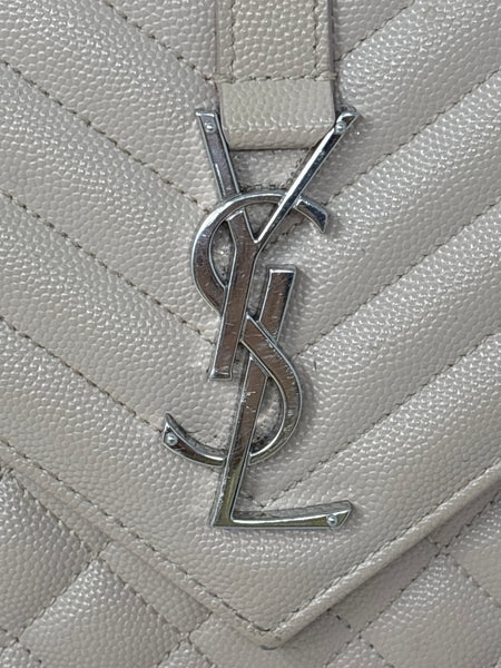 YSL quilted light pink crossbody Sz-Medium