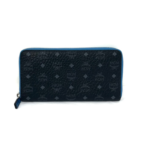 MCM-Blue/Black Wallet