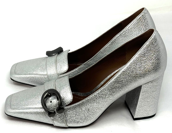 COACH-Silver Pumps-Size 8