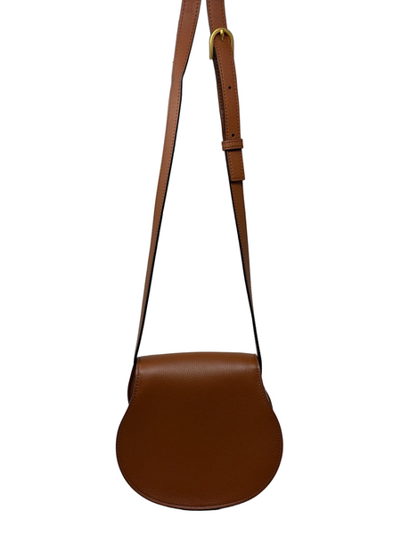 Chloè-Preloved-Caramel Mini Leather Saddle