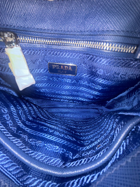 Prada Tessuto Impunta Quilted Pochette Shoulder Bag