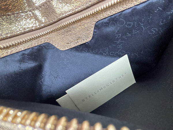 Stella McCartney Gold Falabella clutch