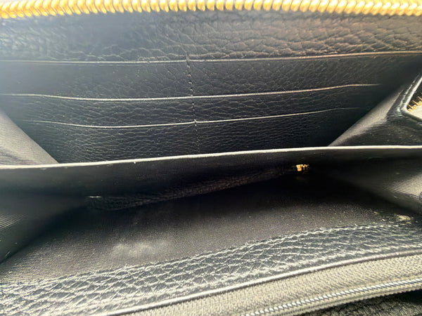 Gucci-New With Tags & With Box-GG Marmont Zip Around Wallet