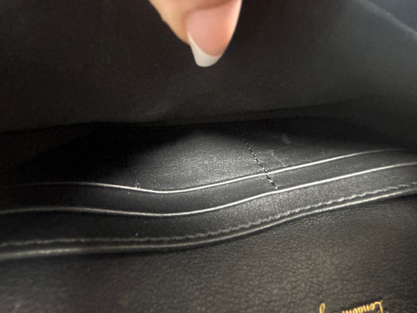 Burberry Multi-Color Leather Buckle Shoulder Bag