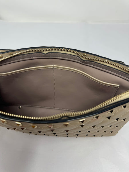 VALENTINO-Gold Clutch