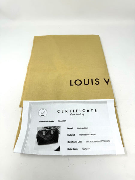 LOUIS VUITTON-Monogram Speedy 30 Handbag