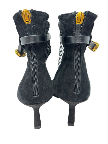 Christian Dior-l Suede Resille Booties -  size 40 D