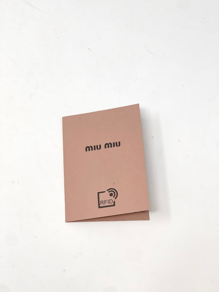 Miu Miu-Red Leather Crossbody