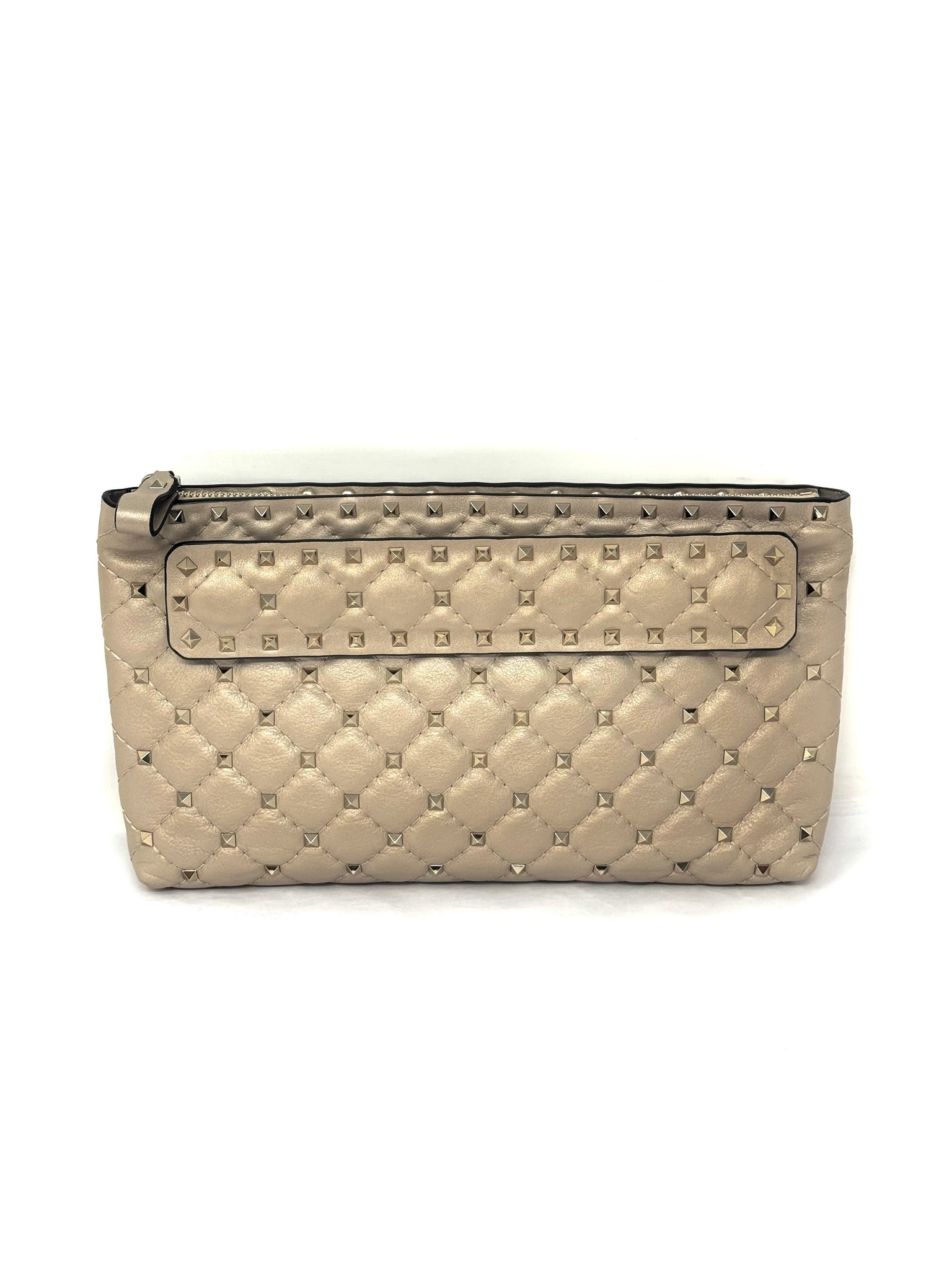 VALENTINO-Gold Clutch