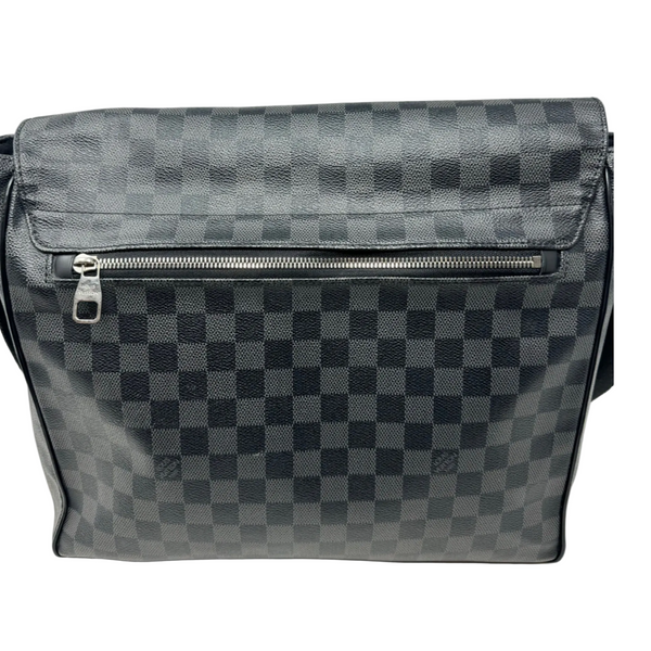 LOUIS VUITTON-Graphite MM District Bag