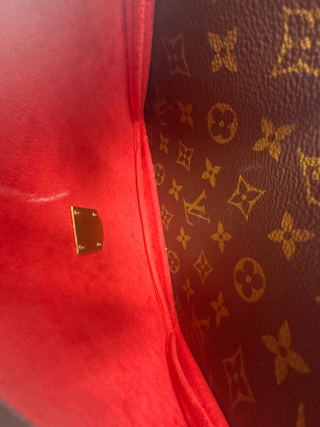 Louis Vuitton Monogram + Hint of Red