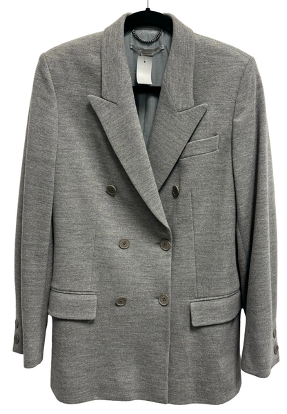 STELLA MCCARTNEY-Grey Blazer-Size 40