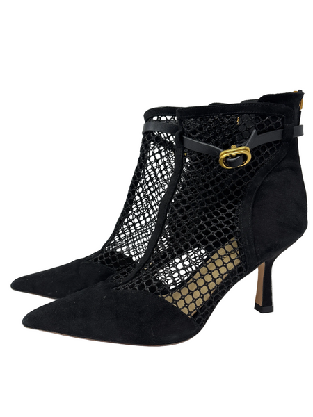 Christian Dior-l Suede Resille Booties -  size 40 D