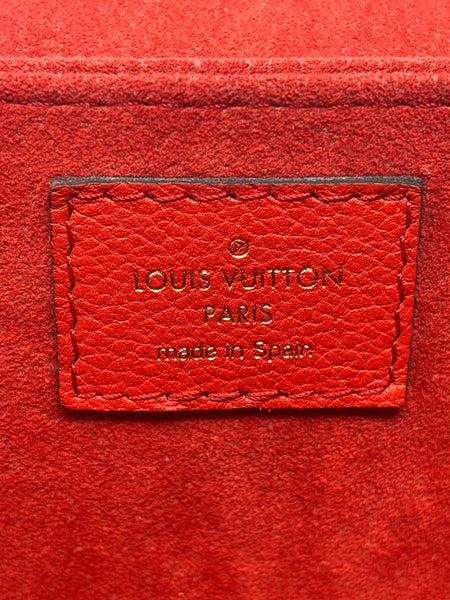 Louis Vuitton Monogram + Hint of Red