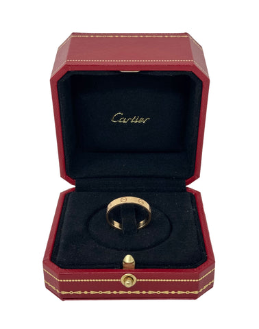 CARTIER-Pink Gold Ring-Size 58