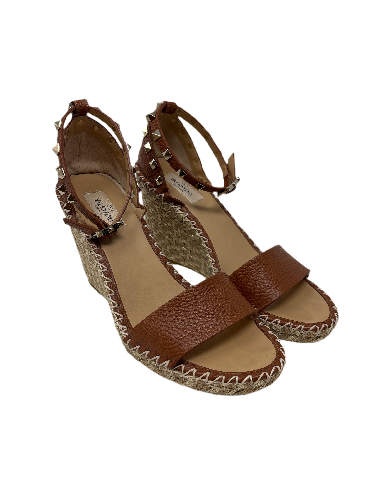 Valentino Brown & Beige Size-39