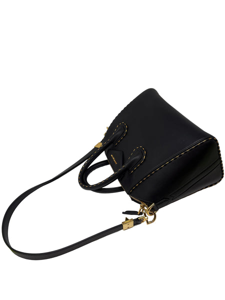 Givenchy-Preloved-Small Black Antigone w/Gold Hardware
