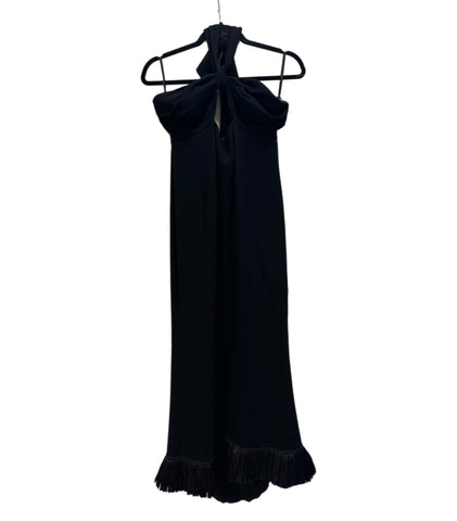 JOANNA ORTIZ-Black Maxi Dress-Size 8