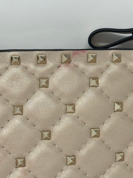 VALENTINO-Gold Clutch