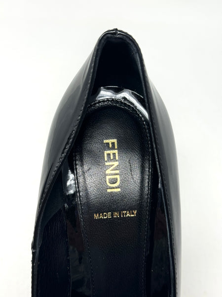 FENDI-Black Pumps-Size 40.5