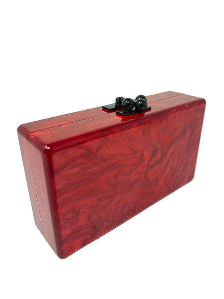 Edie parker-Jean panel python box clutch
