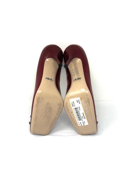 GUCCI-Red Dionysus Pumps-Size: 38.5