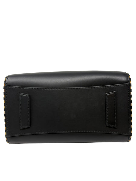Givenchy-Preloved-Small Black Antigone w/Gold Hardware