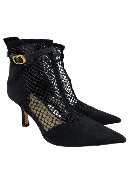 Christian Dior-l Suede Resille Booties -  size 40 D