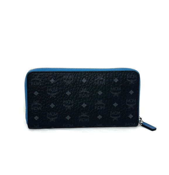 MCM-Blue/Black Wallet