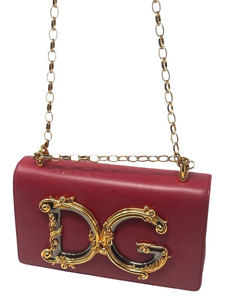 Dolce & Gabbana red DG crossbody