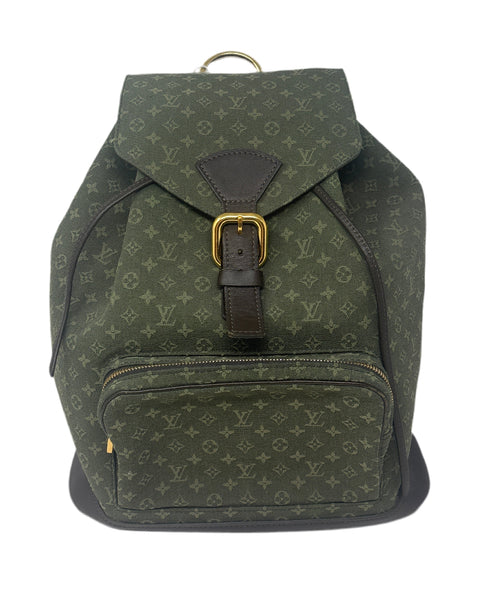 Louis Vuitton Monogram Green Backpack