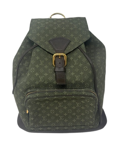 Louis Vuitton Monogram Green Backpack