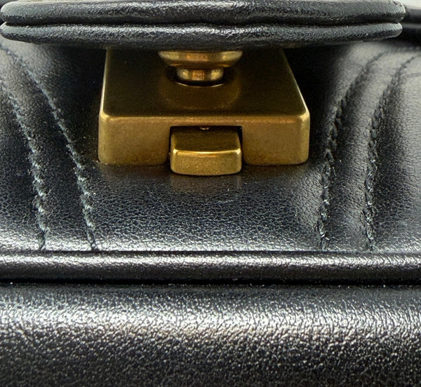 Gucci-Preloved-Small GG Matelasse Marmont-With Dustbag