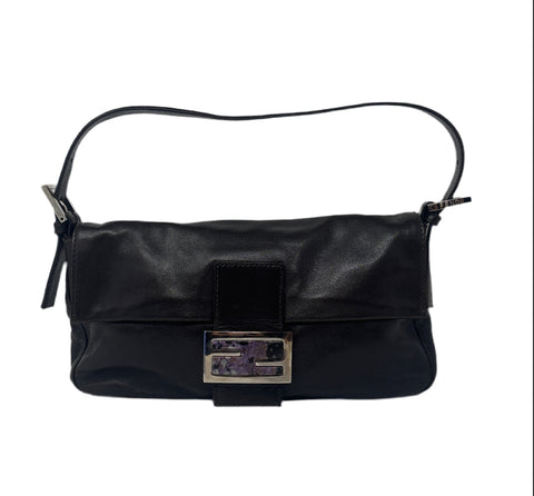 Fendi Baguette Black/Brown Handbag